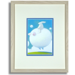 渡辺宏のポストカード額装