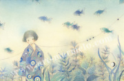 蓮田千尋の原画「ゆびきり」