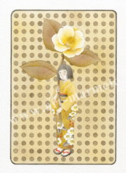 蓮田千尋の原画「白い想い」