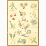 蓮田千尋の版画「J's garden」