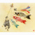 蓮田千尋の版画「コイノボリ」