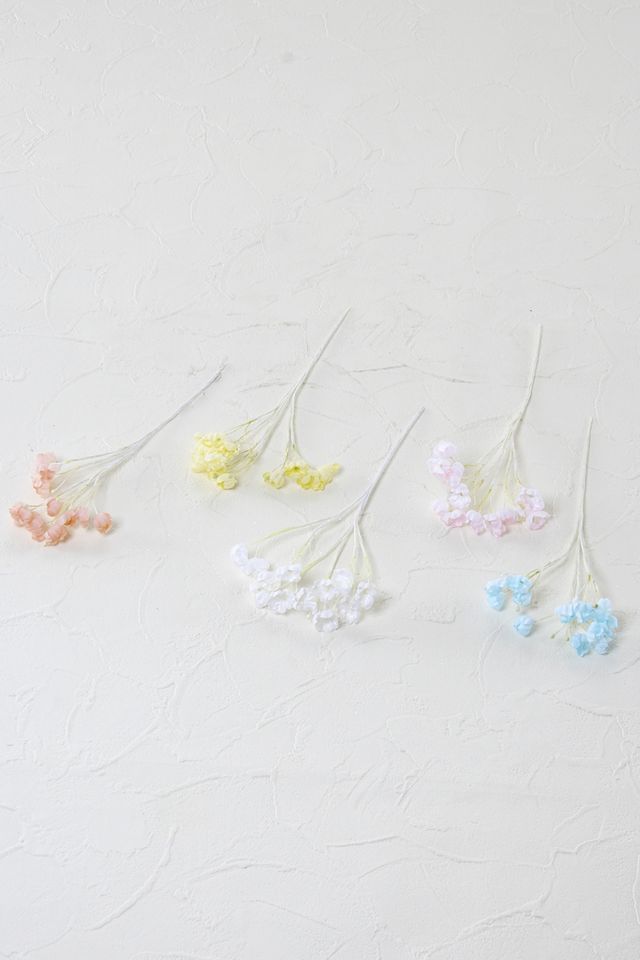 【アートフラワーパーツ・造花・染花・布花】カスミソウ（かすみ草）