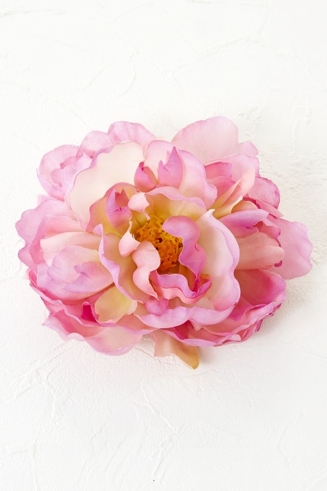 【コサージュ＆髪飾り・2WAYタイプ】ピオニー／ワインローズ