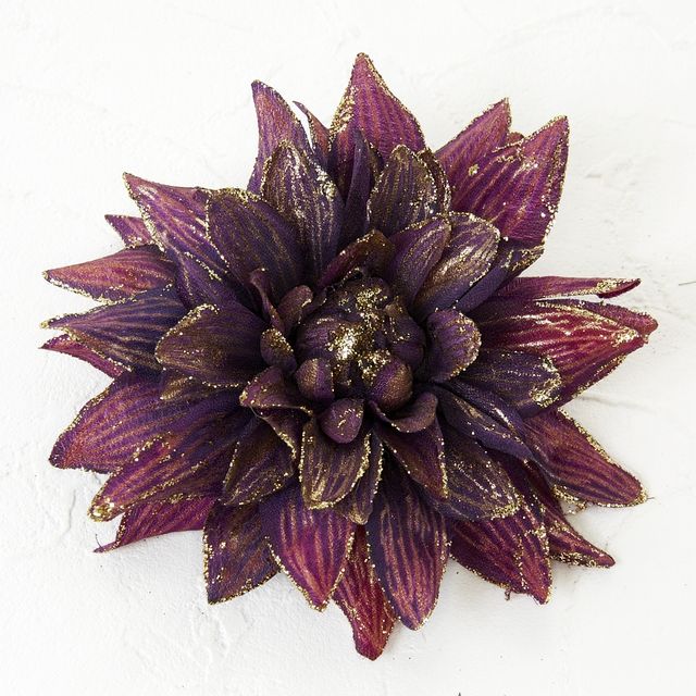 【コサージュ＆髪飾り・2WAYタイプ】セフィールダリア／パープル