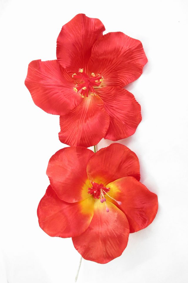 【アートフラワーパーツ・造花・染花・布花】ハイビスカス