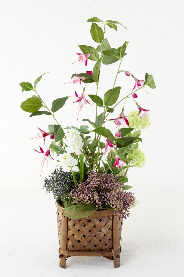 【造花・和モダン・和風アレンジメント】美咲−misaki