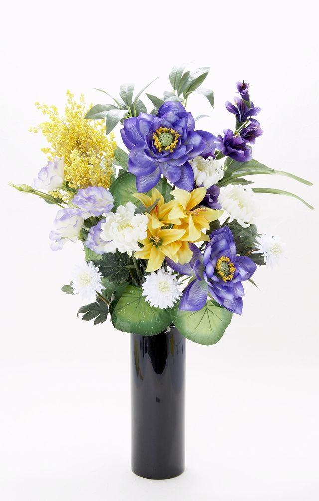 【造花 洋花仏花】デザインメモリアル供花Ｃ−１束