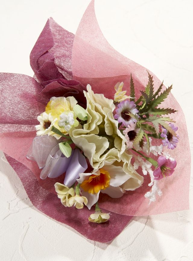 【造花ミニ花束】手のひらブーケ３７