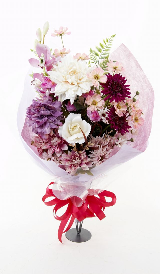 贈答・贈呈用・造花花束】プロポーズ・記念日など記憶に残る枯れない  