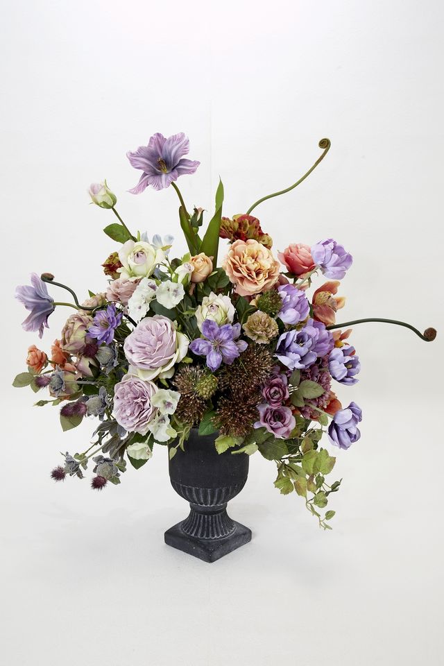 【プレミアムデザイン 造花・アーティフィシャルフラワーアレンジメント】Flowers blooming in the garden