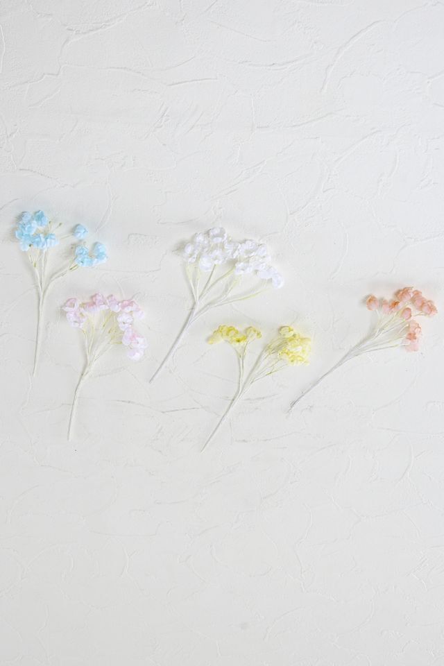 【アートフラワーパーツ・造花・染花・布花】カスミソウ（かすみ草）