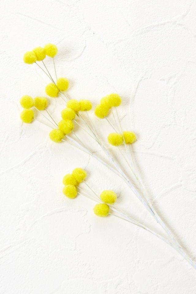 【アートフラワーパーツ・造花・染花・布花】ミモザ