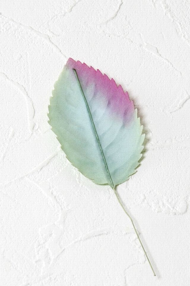 アートフラワーパーツ・造花・染花・布花】サテンバラリーフ（大