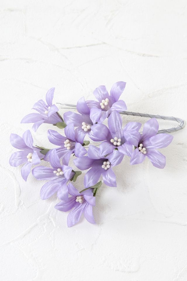 【アートフラワーパーツ・造花・染花・布花】フリージア