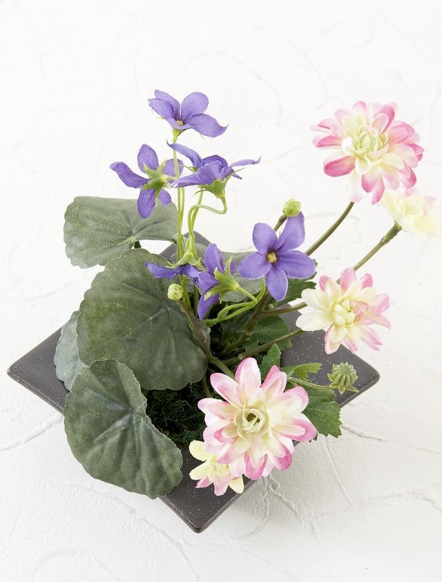 【造花・和風・四方見アレンジメント】咲希−さき−