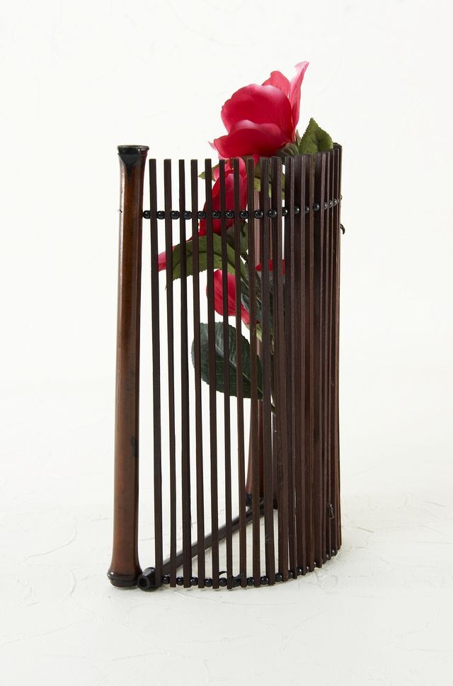 【造花・ジャパニーズモダンアレンジメント】椿生-tubaki