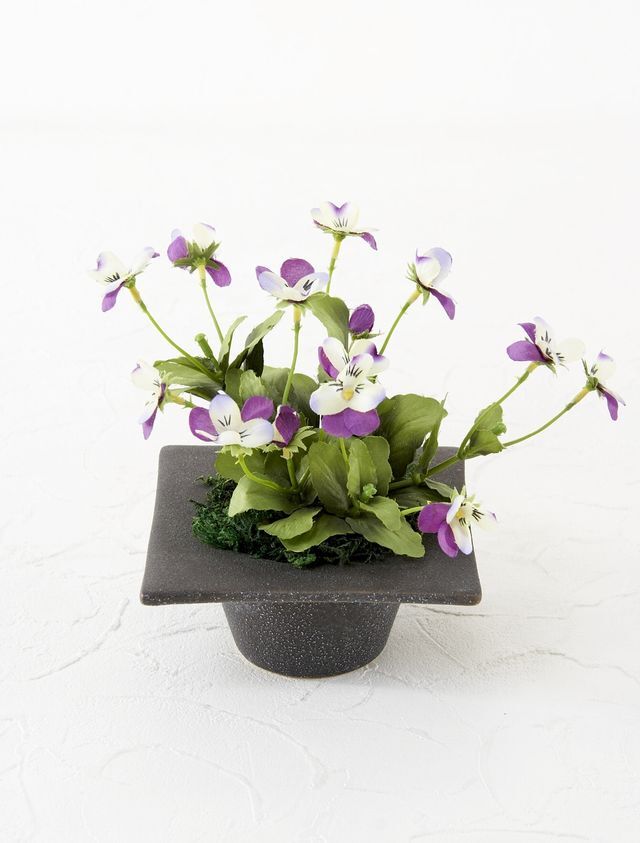 【造花・和風・四方見アレンジメント】萌春−めばる−