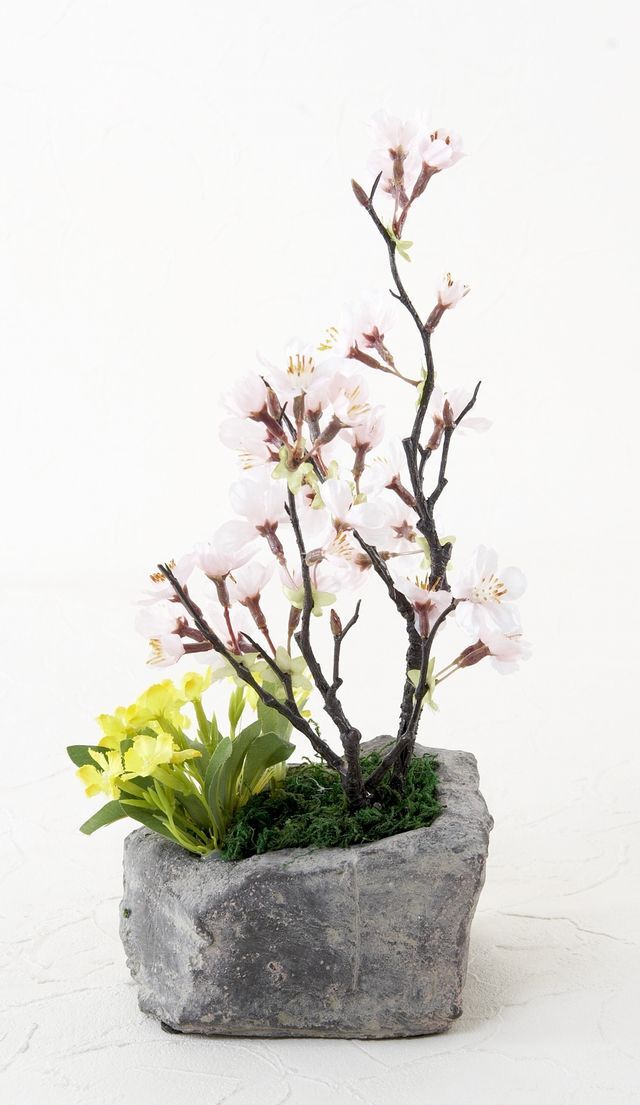 【造花・和モダン・和風アレンジメント】春陽