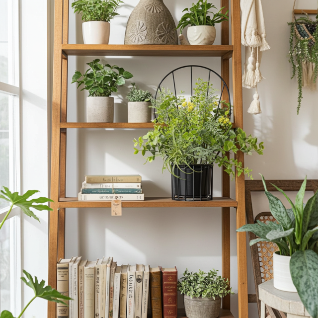 【造花 アーティフィシャルフラワー・割れない花器のナチュラルインテリアグリーンアレンジ】ミモザ＆ユーカリのアレンジ