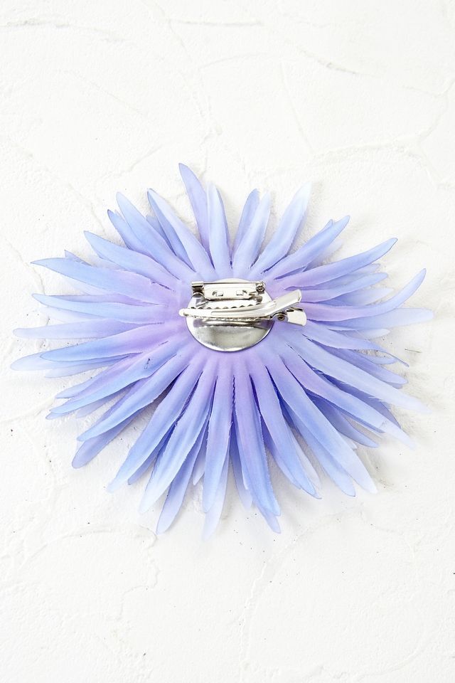 【コサージュ＆髪飾り・2WAYタイプ】シエスタ／ブルー