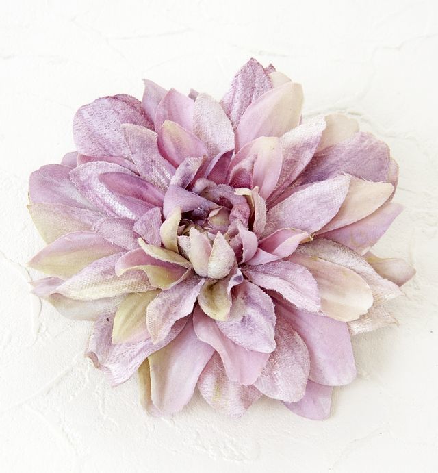 【コサージュ＆髪飾り・2WAYタイプ】サマルクダリア/パープル