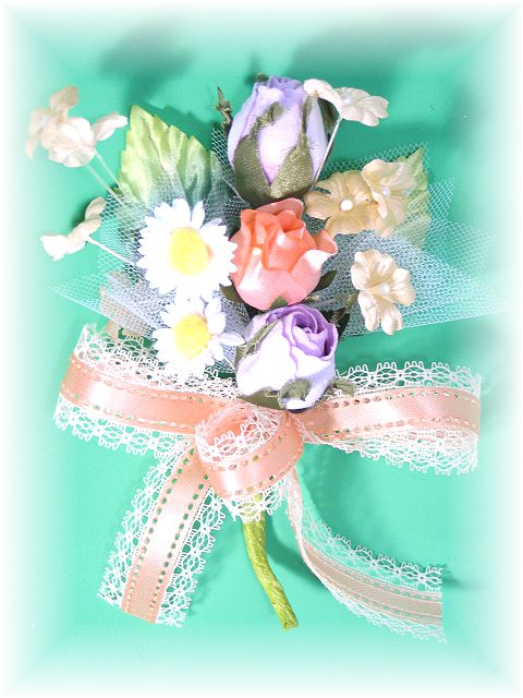 【アートフラワーパーツ・造花・染花・布花】ソフトチュール（小）／ホワイト