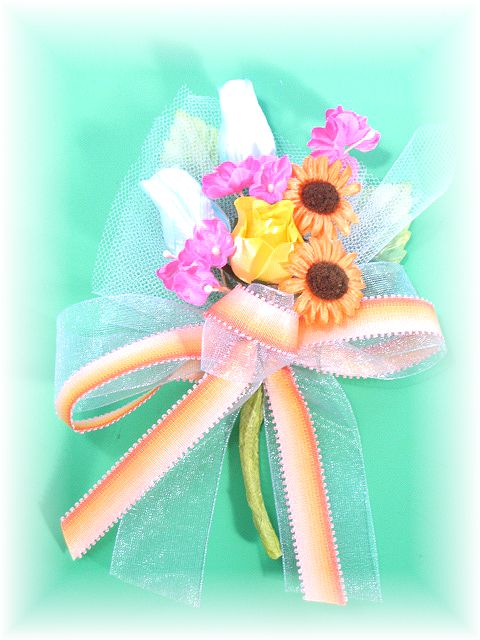 【アートフラワーパーツ・造花・染花・布花】ソフトチュール（小）／ホワイト