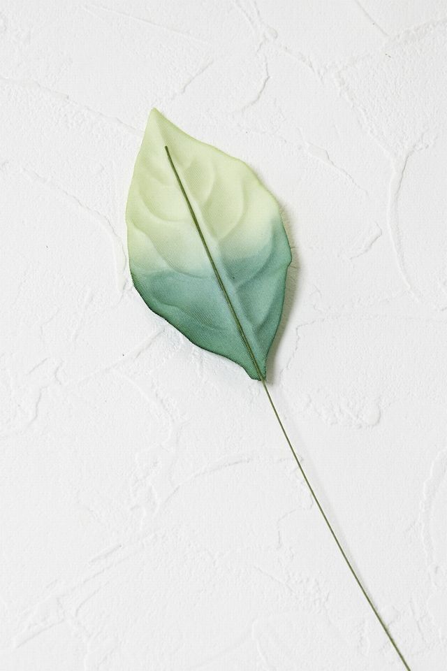 【アートフラワーパーツ・造花・染花・布花】サテンリーフ