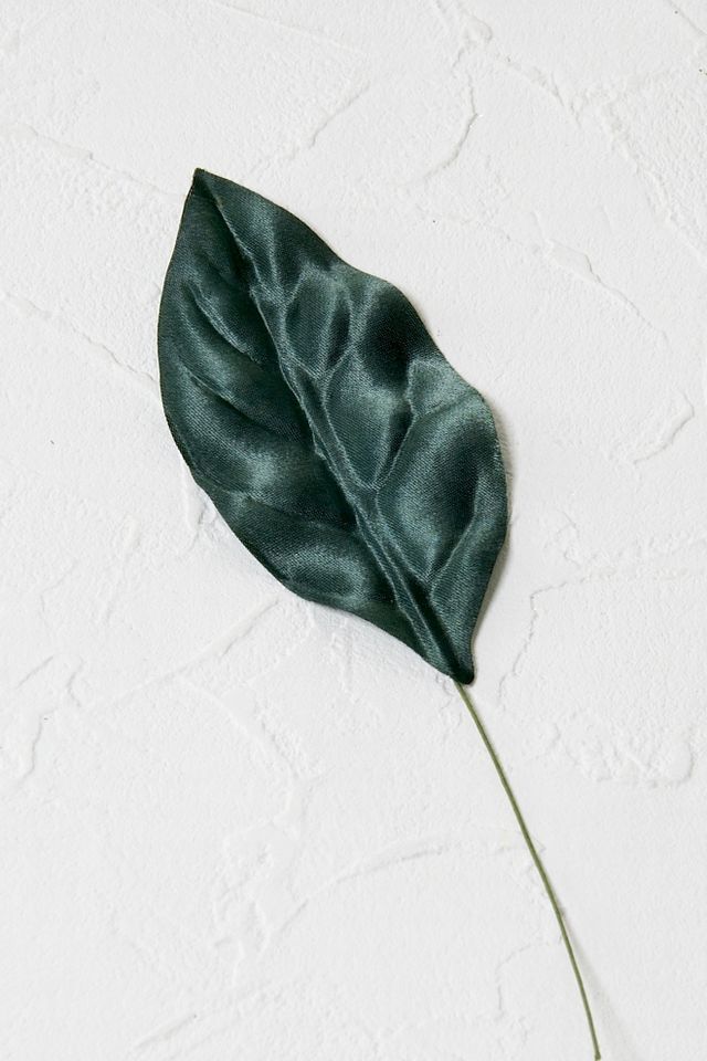 【アートフラワーパーツ・造花・染花・布花】サテンリーフ