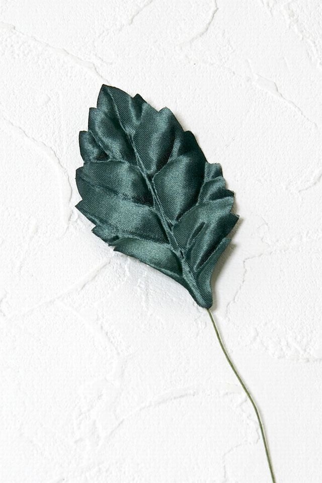 【アートフラワーパーツ・造花・染花・布花】バラリーフ（大）