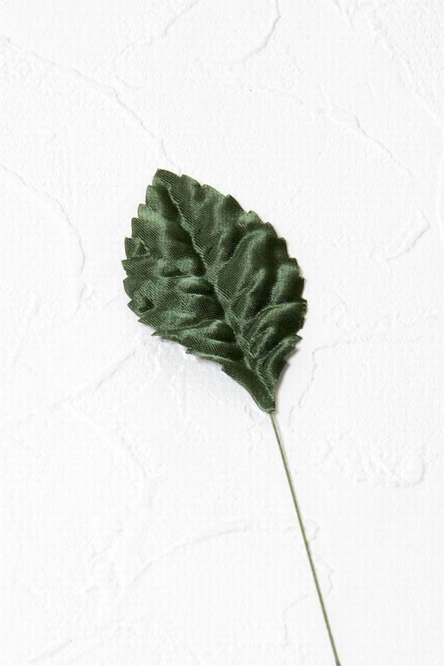 【アートフラワーパーツ・造花・染花・布花】バラリーフ（小）