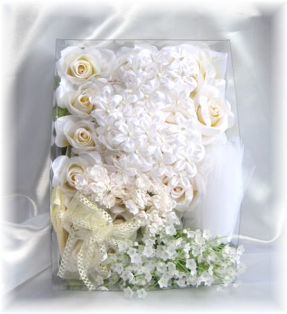 【ウェディングブーケ手作りキット】プリンセスローズブーケキット・キャスケードブーケ