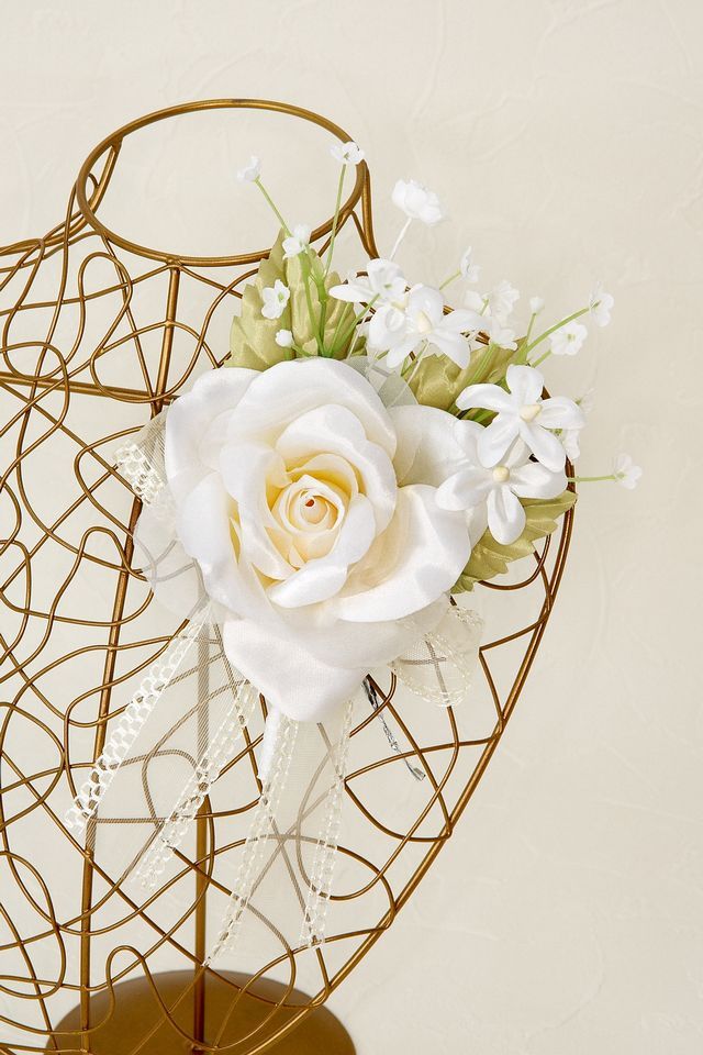 【ウェディングブーケ手作りキット】プリンセスローズブーケキット・キャスケードブーケ