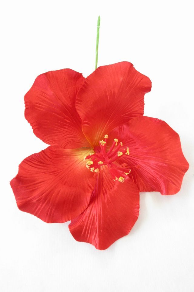 【アートフラワーパーツ・造花・染花・布花】ハイビスカス
