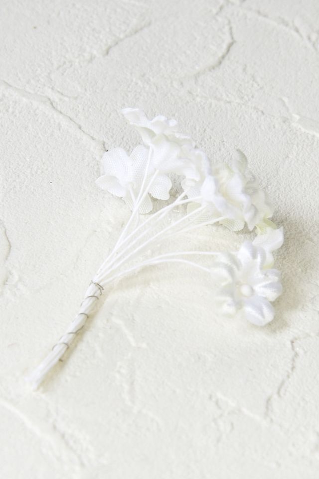 【アートフラワーパーツ・造花・染花・布花】ベビーカスミ（10輪/1束）