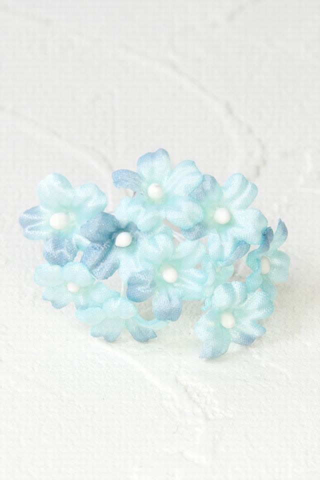 【アートフラワーパーツ・造花・染花・布花】ベビーカスミ（10輪/1束）