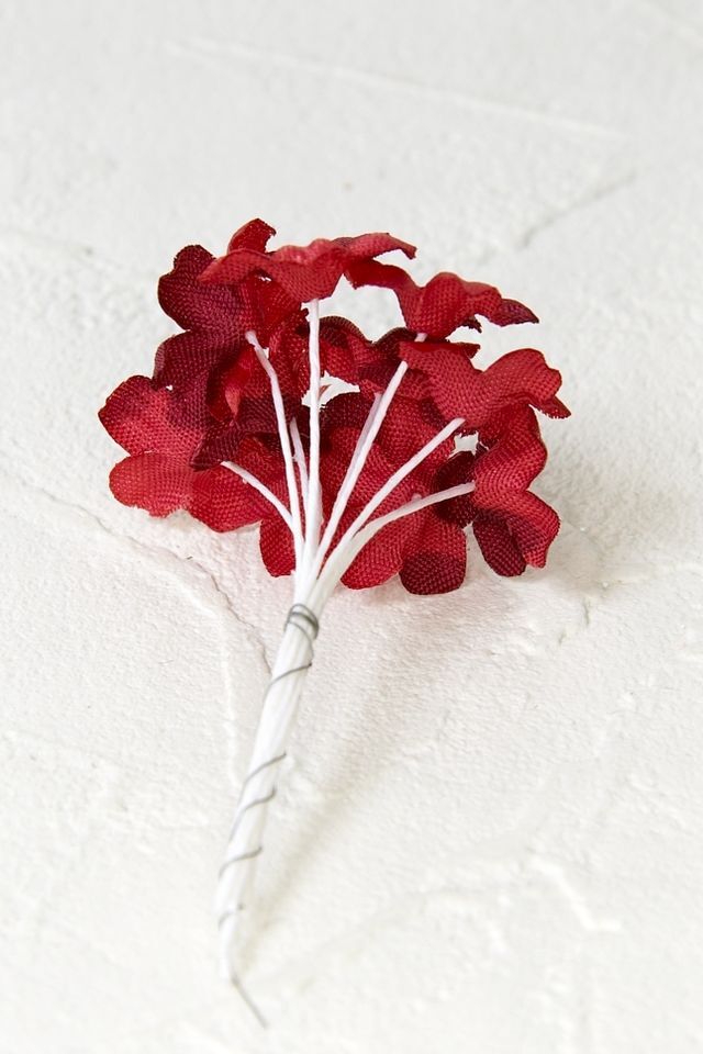 【アートフラワーパーツ・造花・染花・布花】ベビーカスミ（10輪/1束）