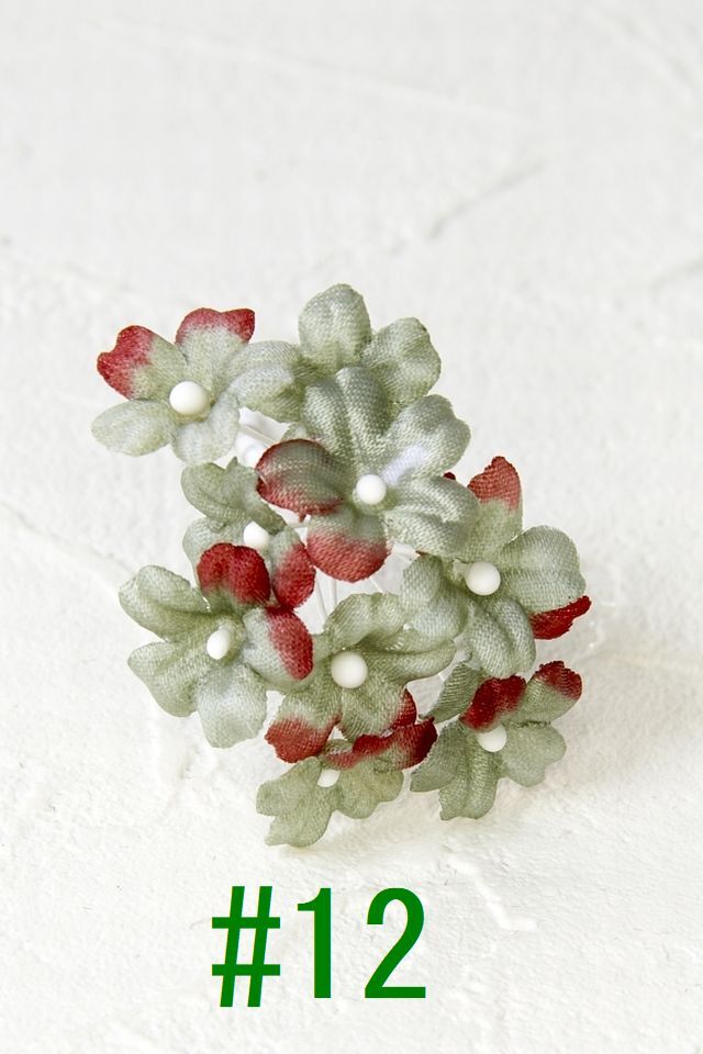 【アートフラワーパーツ・造花・染花・布花】ベビーカスミ（10輪/1束）