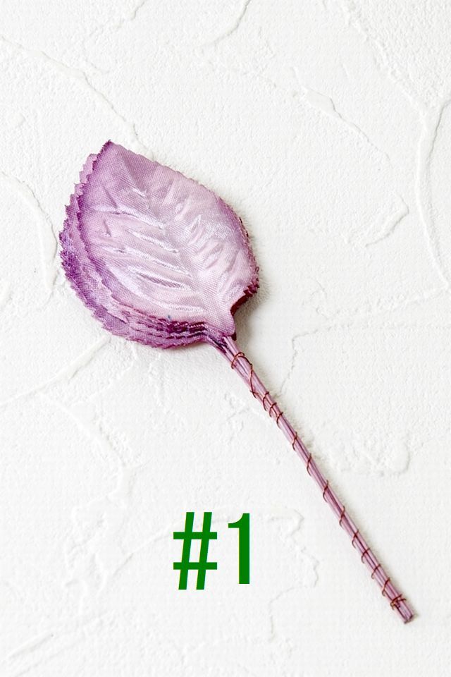 【アートフラワーパーツ・造花・染花・布花】アートリーフ