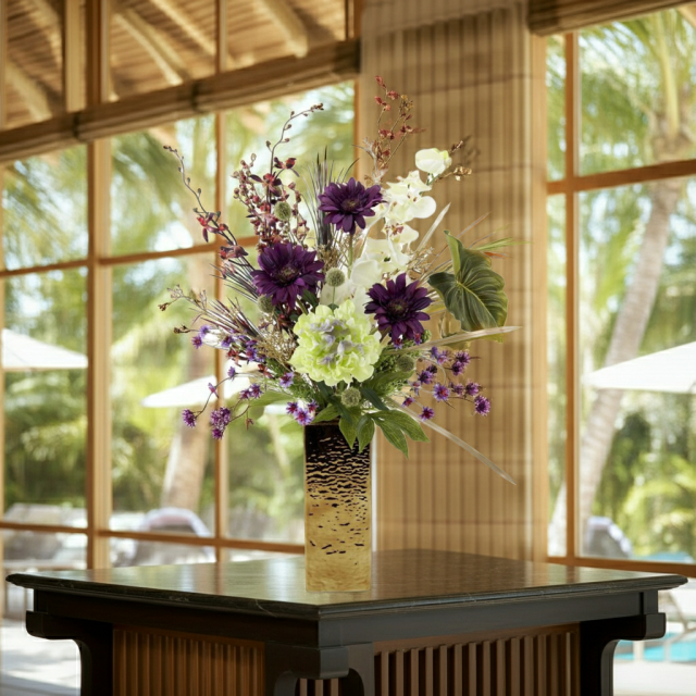 造花・インテリアブーケアレンジ・アートフラワーアレンジメント