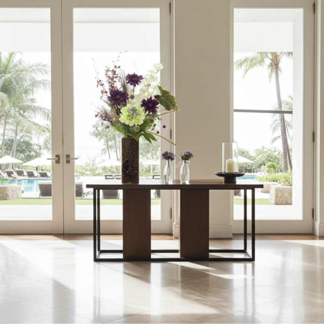 【造花・インテリアブーケアレンジ・アートフラワーアレンジメント】トレゾア