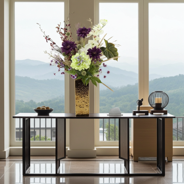 【造花・インテリアブーケアレンジ・アートフラワーアレンジメント】トレゾア