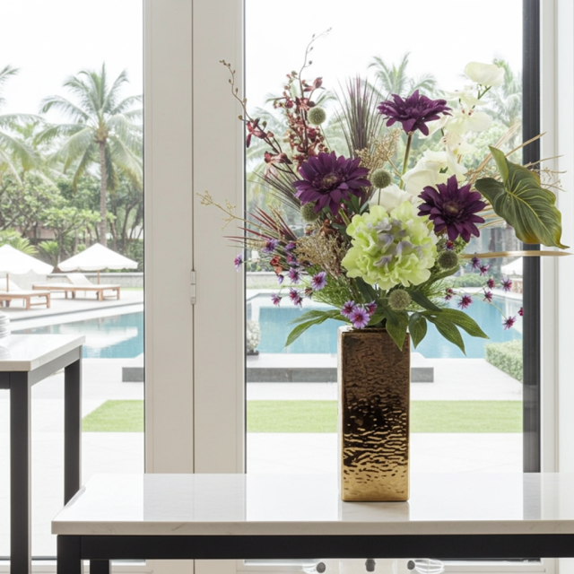 造花・インテリアブーケアレンジ・アートフラワーアレンジメント