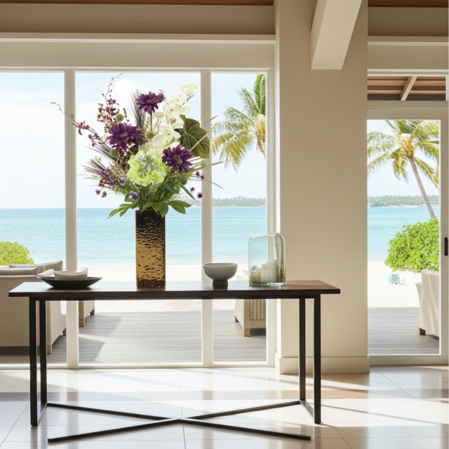 【造花・インテリアブーケアレンジ・アートフラワーアレンジメント】トレゾア