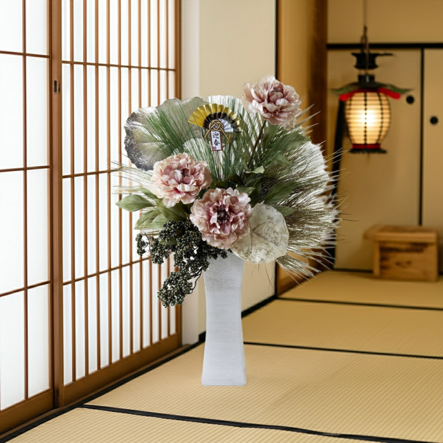 造花・ジャパニーズモダンアレンジメント・アートフラワー