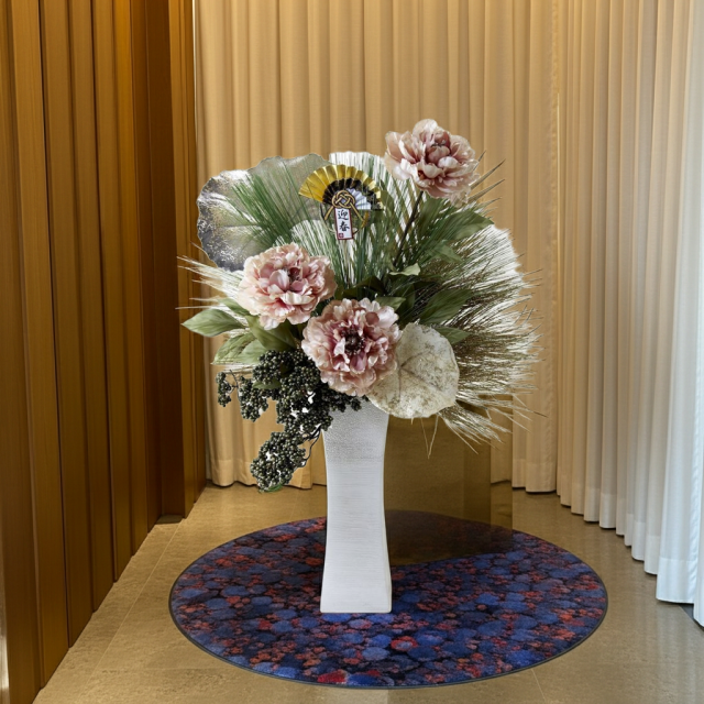 造花・ジャパニーズモダンアレンジメント・アートフラワー