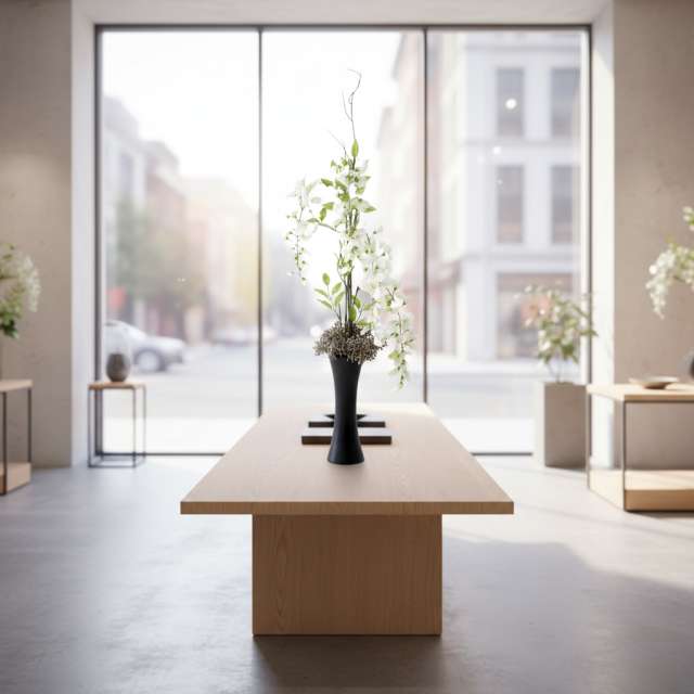 【造花・和モダン・和風アレンジメント】白津雌−sirodume