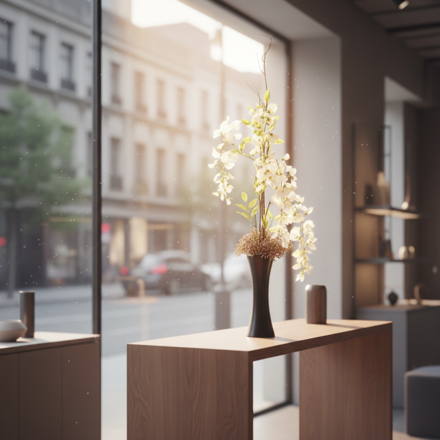 【造花・和モダン・和風アレンジメント】白津雌−sirodume