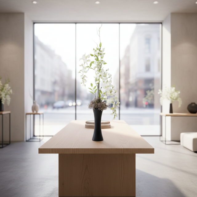 【造花・和モダン・和風アレンジメント】白津雌−sirodume