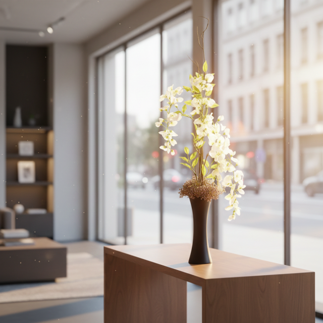 【造花・和モダン・和風アレンジメント】白津雌−sirodume